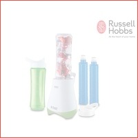 Russell Hobbs smoothiemaker + 2 flessen