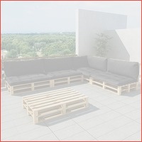 Loungeset van pallethout