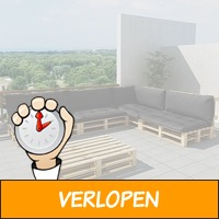 Loungeset van pallethout