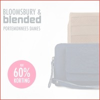 Blended en Bloomsbury portemonnees