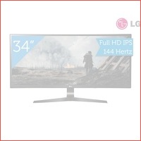 LG 34 inch Full HD Curved IPS monitor