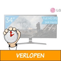 LG 34 inch Full HD Curved IPS monitor