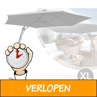 Grote hangparasol XL