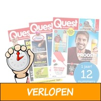 Jaarabonnement Quest 12 nummers