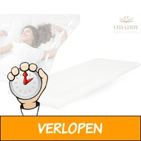 O'daddy traagschuim topdekmatras