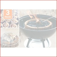 3 x EcoGrill barbecue