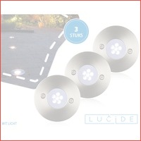 3-pack Lucide grondspots