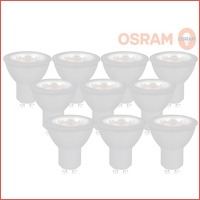 10 x Osram GU10 LED-lampen