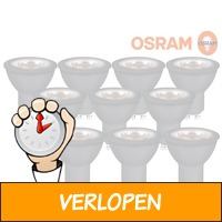 10 x Osram GU10 LED-lampen