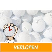 Pak van 50 gerecyclede golfballen