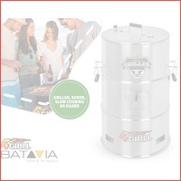 Batavia 4grill 4-in-1 RVS barbecue