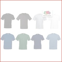 8-pack Fruit of the Loom T-shirts in div..