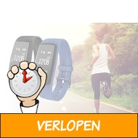 Smartwatch Activity Tracker in zwart of blauw