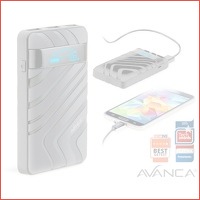 Avanca 9000mah powerbank: laad 5x uw sma..