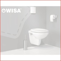 Compleet zwevend wisa toiletset met inbo..