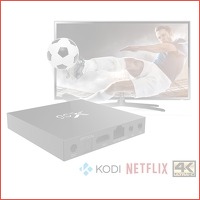 Ultra HD mediaspeler met Kodi