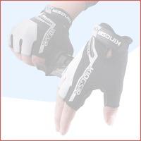 Anti-slip en anti-shock wielrenhandschoe..