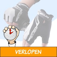 Anti-slip en anti-shock wielrenhandschoenen