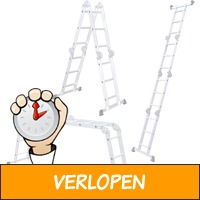 Multifunctionele opvouwbare ladder