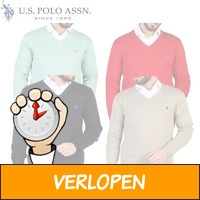 U.S. Polo pullovers met V-neck