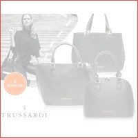 Chique Trussardi leren damestas