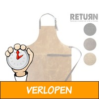 Return 100% lederen schort