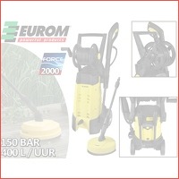 Eurom Force 2000 150 bar hogedrukreinige..