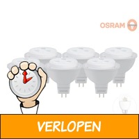 6x Osram 4W LED lamp