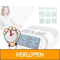 Medisana bloeddrukmeter + radiowekker