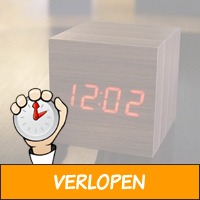 Mini Wooden Clock Original