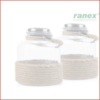 2 x Ranex Poti LED-buitenlamp