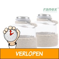 2 x Ranex Poti LED-buitenlamp