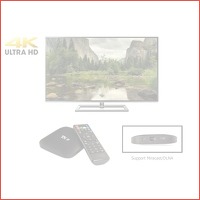 4K Ultra HD mediaspeler met Kodi