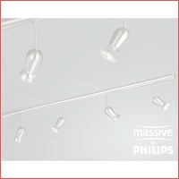 Massive by Philips plafondlamp met 4 spo..