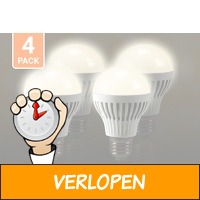 4-pack E27 LED-lampen