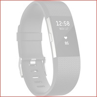 Fitbit Charge 2 Black/Silver - S