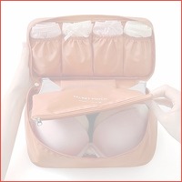 Lingerie opberg tas voor op reis