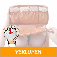 Lingerie opberg tas voor op reis