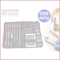 100-delige Wolfgang schroevendraaierset