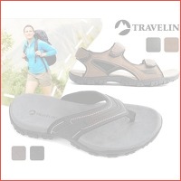 Travelin slippers en sandalen