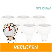 6x Sylvania 6.5 W LED-lamp