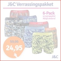 JC boxershorts verrassingspakket