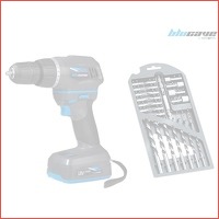 Blucave 18 V Li-ion combiboormachine