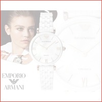 Exclusief Armani Ceramica dameshorloge