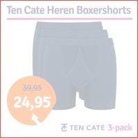 3-pack Ten Cate heren boxershorts