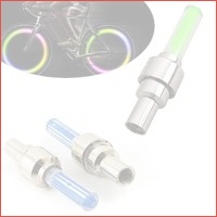 2 x LED fiets wielverlichting