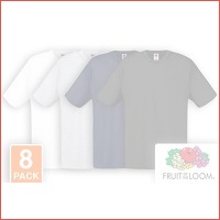 8-pack Fruit of the Loom T-shirts