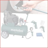 Metabo 250-4W compressor met luchtdruks..