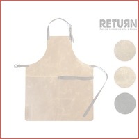 Return 100% Leren BBQ Schort