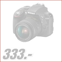 Nikon D3300 + AF P 18 55VR kit